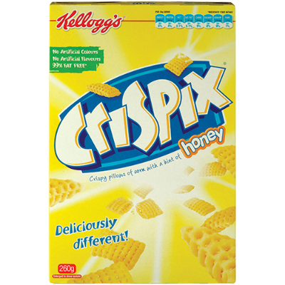 Kellogg's Crispix Honey Breakfast Cereal 260g