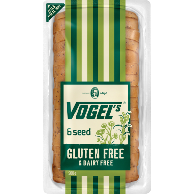 Vogel's Gluten Free & Dairy Free 6 Seed Bread 580g