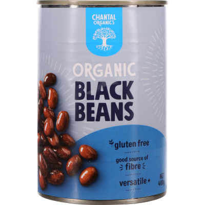 Chantal Organics Organic Black Beans 400g