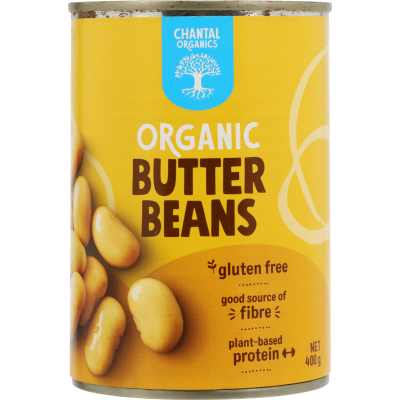 Chantal Organics Organic Butter Beans 400g