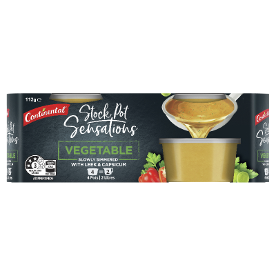 Continental Stock Pot Sensations Vegetable Stock 4 x 28g