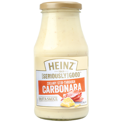 Heinz Seriously Good Carbonara Pasta Sauce 500g