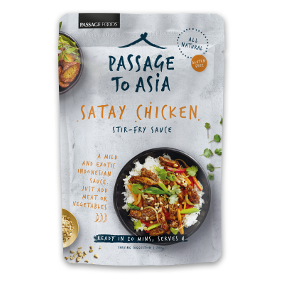 Passage to Asia Satay Chicken Stir-Fry Sauce 200g