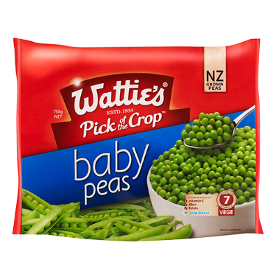 Wattie's Pick Of The Crop Baby Peas 750g