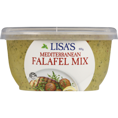 Lisa's Mediterranean Falafel Mix 400g