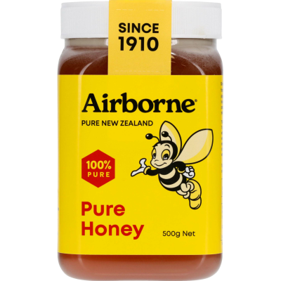 Airborne Pure Honey 500g