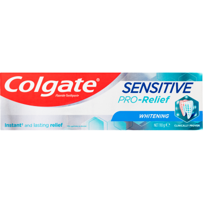 Colgate Sensitive Pro-Relief Whitening Toothpaste 110g