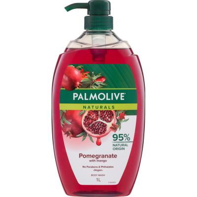 Palmolive Naturals Pomegranate With Mango Body Wash 1l