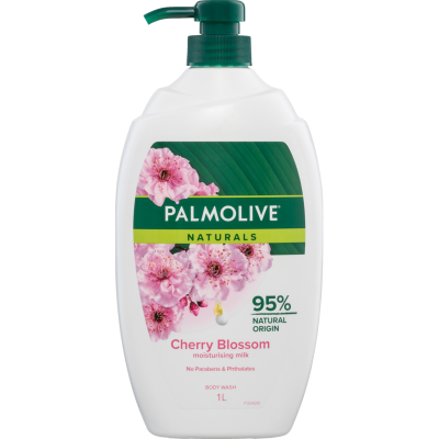 Palmolive Naturals Cherry Blossom Body Wash 1l