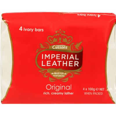 Cussons Imperial Leather Original Soap 4 x 100g