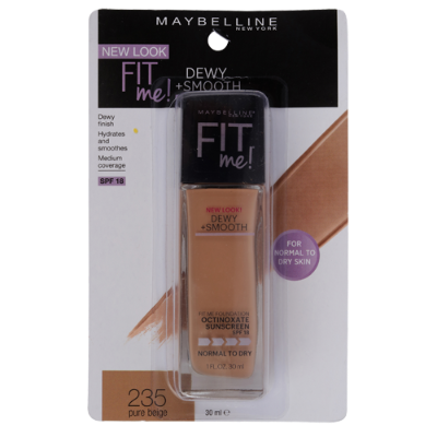 Maybelline New York Fit Me! 120 Pure Beige Foundation ea