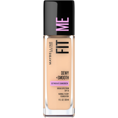 Maybelline New York Fit Me! Dewy & Smooth 120 Classic Ivory Foundation 30ml