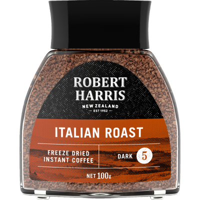 Robert Harris Italian Roast Dark 5 Freeze Dried Instant Coffee 100g