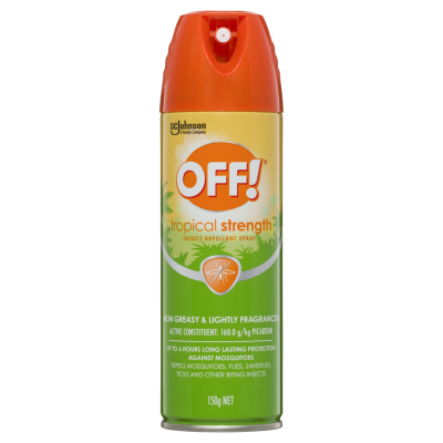 Off Tropical Strength Insect Repellent Spray 150g