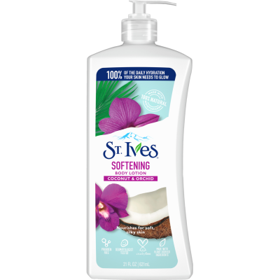 St Ives Coconut & Orchid Softening Body Lotion 621ml