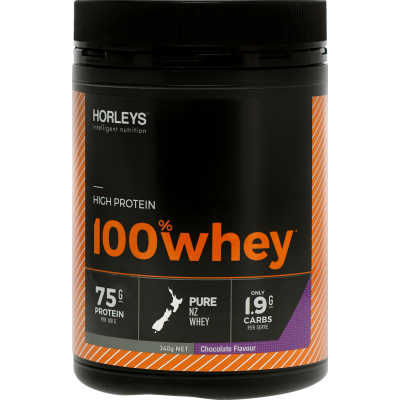 Horleys High Protein 100% Whey Chocolate Flavour Powder 340g
