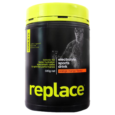 Horleys Replace Electrolyte Sports Drink Orange Mango 580g