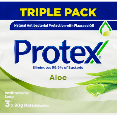 Protex Antibacterial Protection With Aloe Extracts Bar Soap 270g