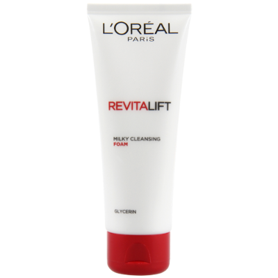 L'Oreal Paris Revitalift Anti-Wrinkle + Firming Milky Foam Cleanser 100ml