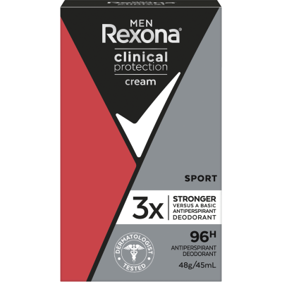 Rexona Men Clinical Protection Sport 96Hr Antiperspirant 45ml