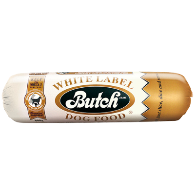 Butch White Label Dog Roll 800g