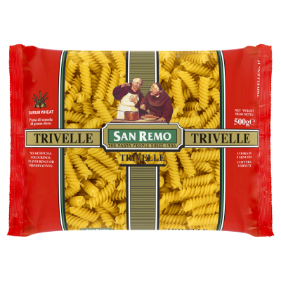 San Remo Trivelle Pasta 500g