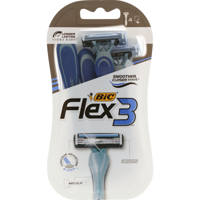 Bic 3 Blade Shaver 4pk