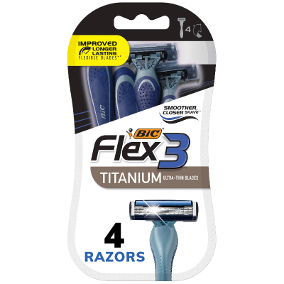 Bic Flex 3 Disposable Razor 4pk