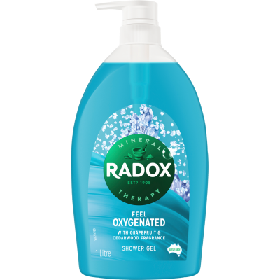 Radox Feel Oxygenated Shower Gel 1l