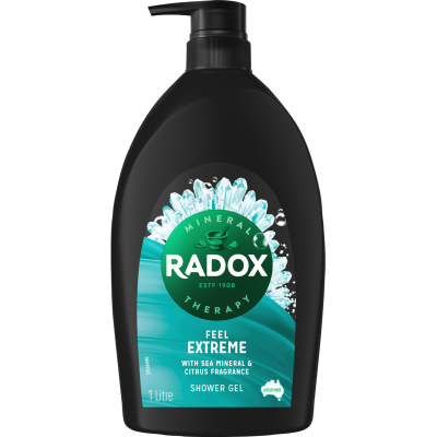 Radox Feel Extreme With Sea Mineral & Citrus Fragrance Shower Gel 1l