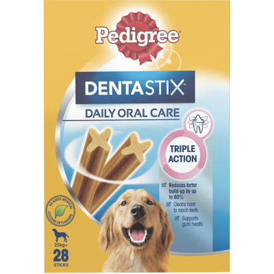 Pedigree Dentastix Large Dog Daily Dental Care Dog Treats 28pk