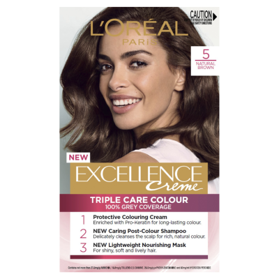 L'Oreal Paris Excellence Creme 5 Brown Hair Colour ea