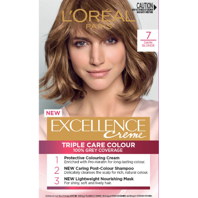 L'Oreal Paris Excellence Creme 7 Dark Blonde Hair Colour ea