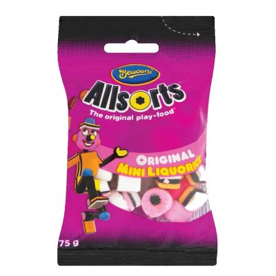 Beacon Liquorice All Sorts Minis 75g