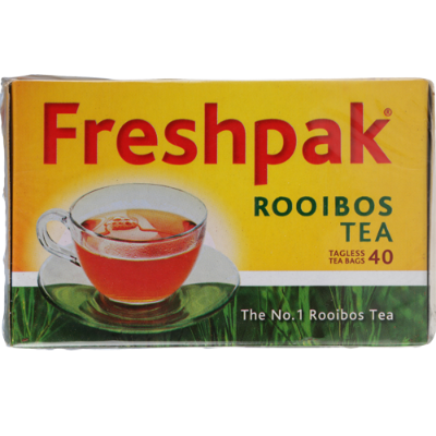 Freshpak Rooibos Tagless Tea Bags 40ea