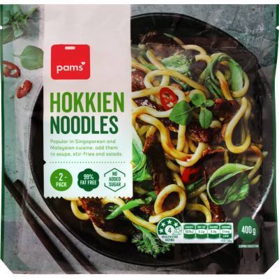 Pams Hokkien Noodles Twin Pack 2 x 200g