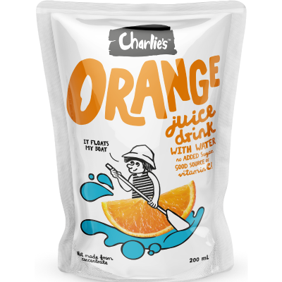 Charlie's Orange Juice Drink With Water 200ml