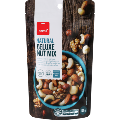 Pams Natural Deluxe Nut Mix 150g