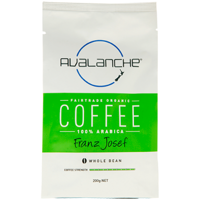 Avalanche Franz Josef Beans Coffee 200g