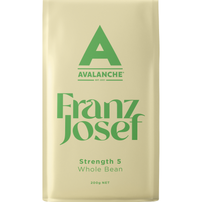 Avalanche Franz Josef Strength 5 Whole Bean Coffee 200g