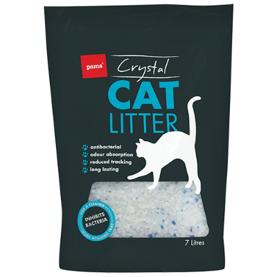 Pams Crystal Cat Litter 7l