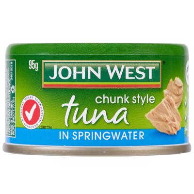 John West Tuna Chunks Spring Water 95g