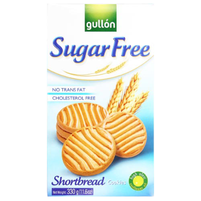 Gullon Sugar Free Shortbread Cookies 330g