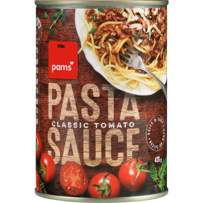 Pams Classic Tomato Pasta Sauce 420g