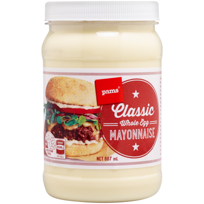 Pams Classic Style Mayonnaise 887ml