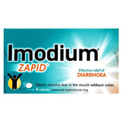 Imodium Zapid Tablets 6pk