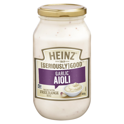 Heinz Seriously Good Garlic Aioli Mayonnaise 460g