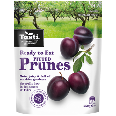 Tasti Ready To Eat Pitted Prunes 250g