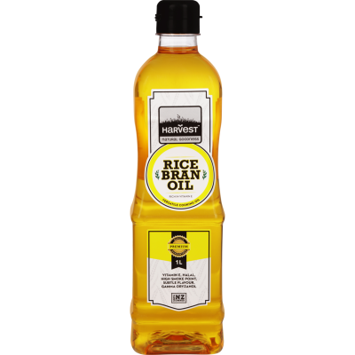 Harvest Rice Bran Oil 1l