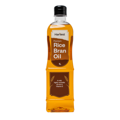 Harvest Premium Rice Bran Oil 1l